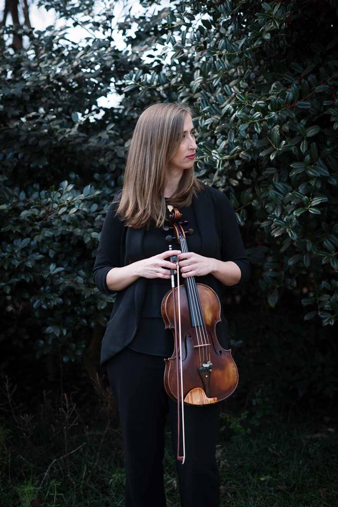 Viola player in PIedmont Park Atlanta