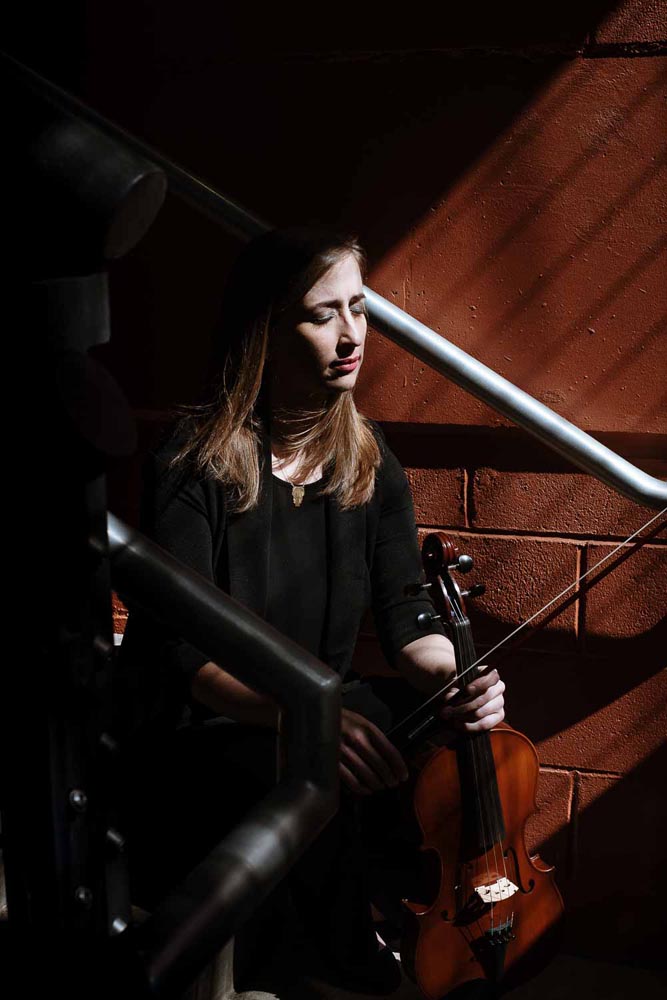 Atlanta Viola Player in Piedmont Park, Kat Lewis