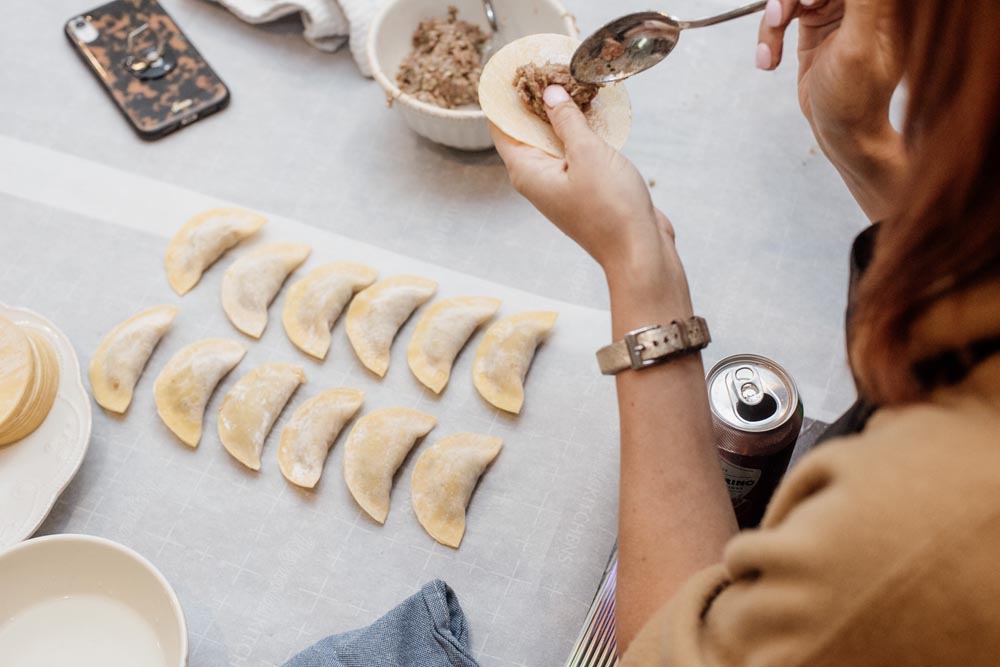 Dumpling making class Atlanta