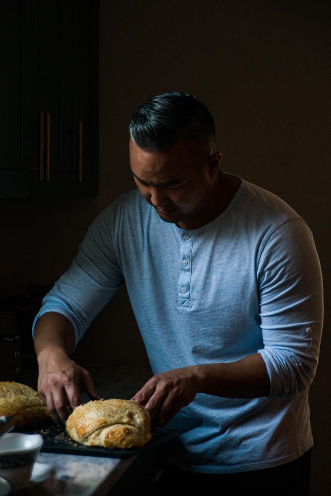 Chef Michael Oh beef wellington, private chef party